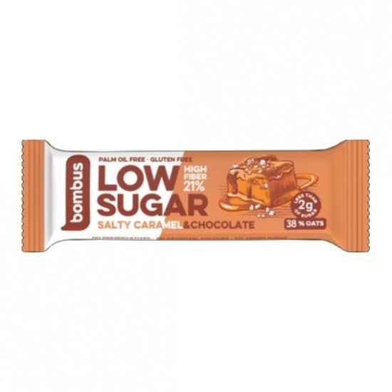 Baton Low Sugar słony karmel- czekolada BEZGL. 40 g