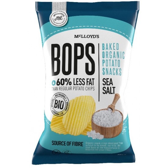 Chipsy ziemniaczane pieczone z solą morską BEZGL. BIO 85 g