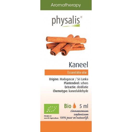 OLEJEK ETERYCZNY CYNAMONOWIEC CEJLOŃSKI (KANEEL) BIO 5 ml - PHYSALIS